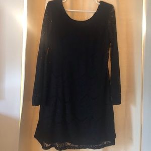 Lace Black Dress